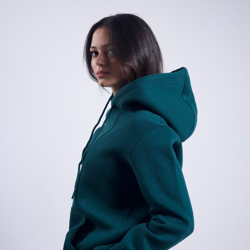 Basic Hoodie Oversize  Green & Dark Green